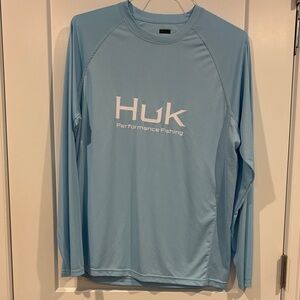 Huk Fishing Mens Long Sleeve Performance Shirt Medium